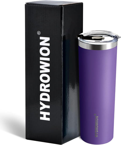Triple-Insulated Tumblers - Stainless Steel with Lid and Straw, 12 oz Water Bottle, Stainless Steel Cups, Coffee Travel Mug for Home & Office