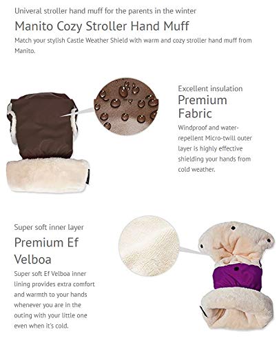 Stroller Hand Muff (Purple)