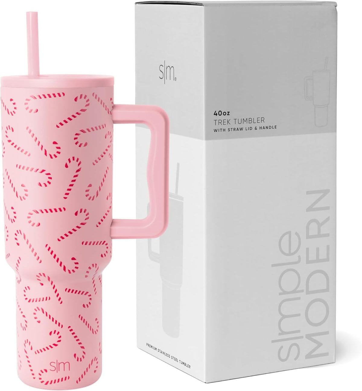 Tumbler with Handle and Straw | 30oz | Tie Dye - Colors B