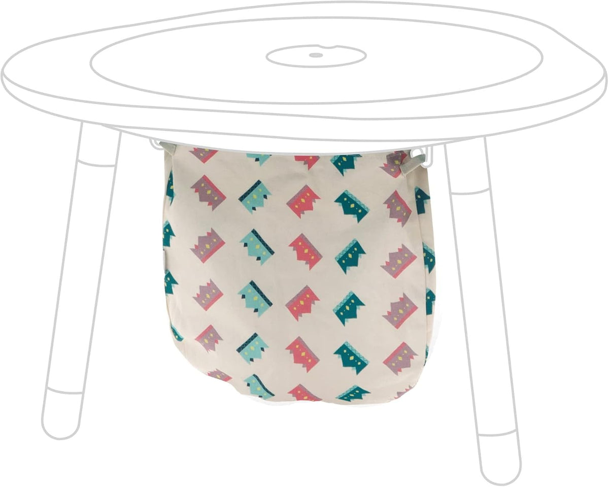 MuTable Cotton Bag, Crowns - Toy Storage Bag for Small to Medium-Sized Toys - Made of Soft Cotton - Lightweight, Easy to Carry