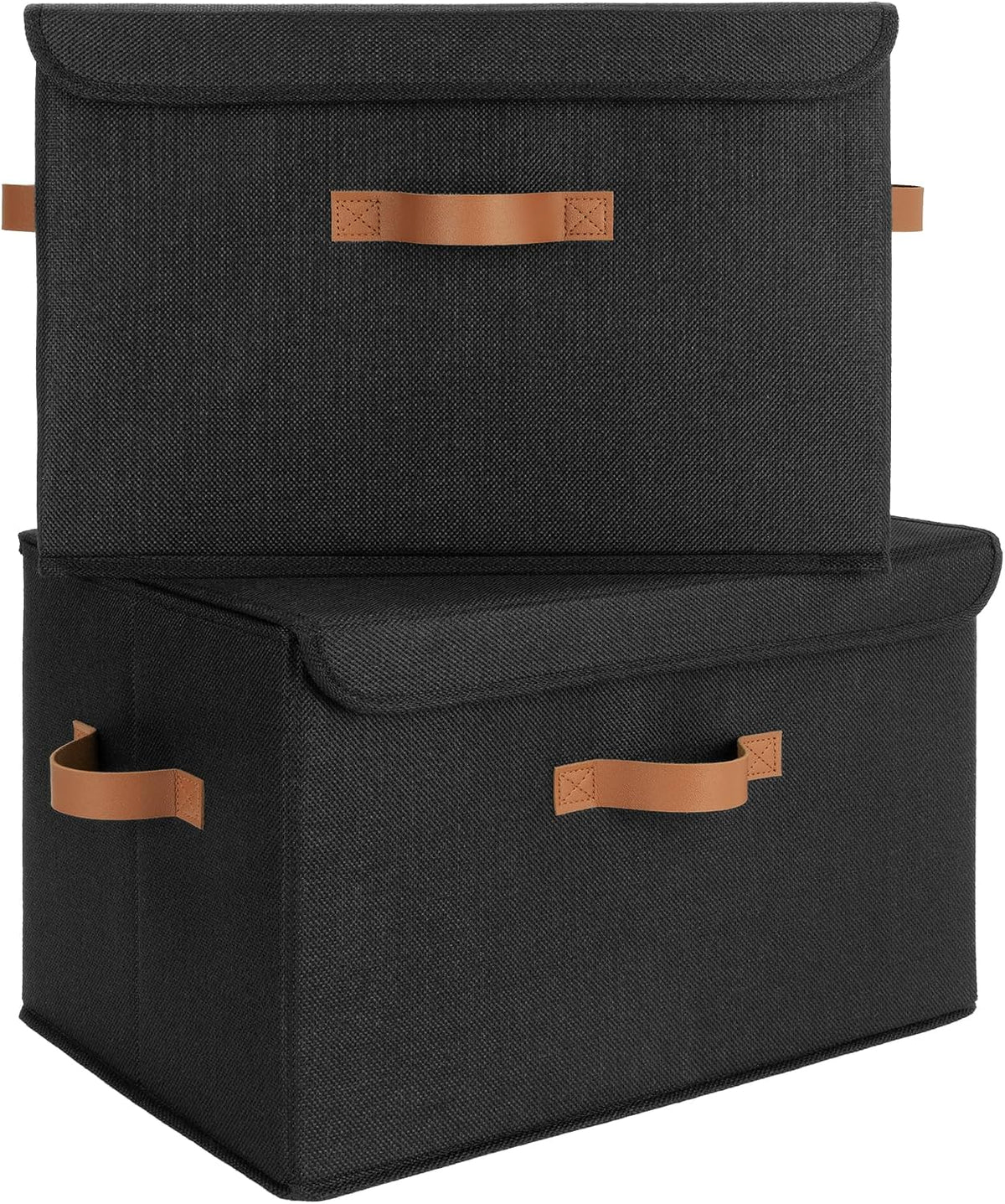 Memory Keepsake Storage Box, Fabric Storage Bins with Lids