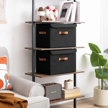 Memory Keepsake Storage Box, Fabric Storage Bins with Lids