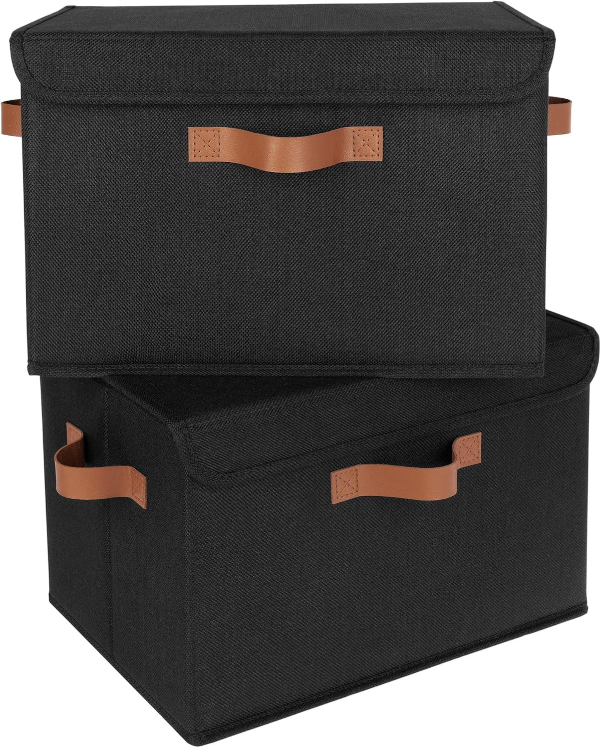 Memory Keepsake Storage Box, Fabric Storage Bins with Lids
