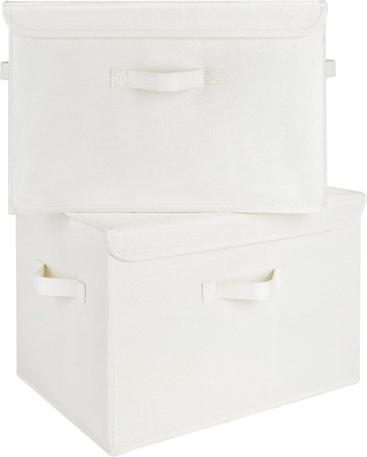 Memory Keepsake Storage Box, Fabric Storage Bins with Lids