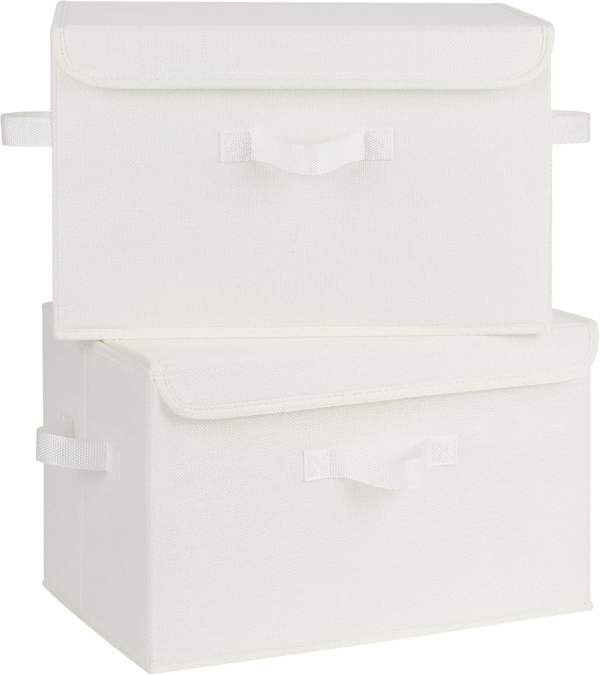 Memory Keepsake Storage Box, Fabric Storage Bins with Lids