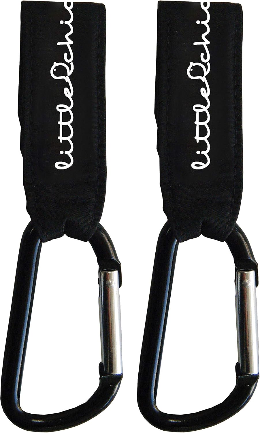 Stroller Hooks Clip Carabiner - Purse and Bag Hanger - 2 Pack - Model CK095