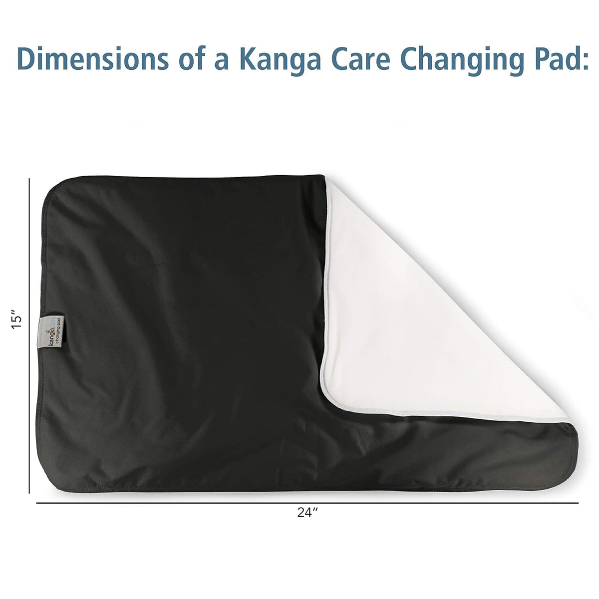 Reusable Absorbent & Waterproof Changing Pad 24" x 15" - Roozy