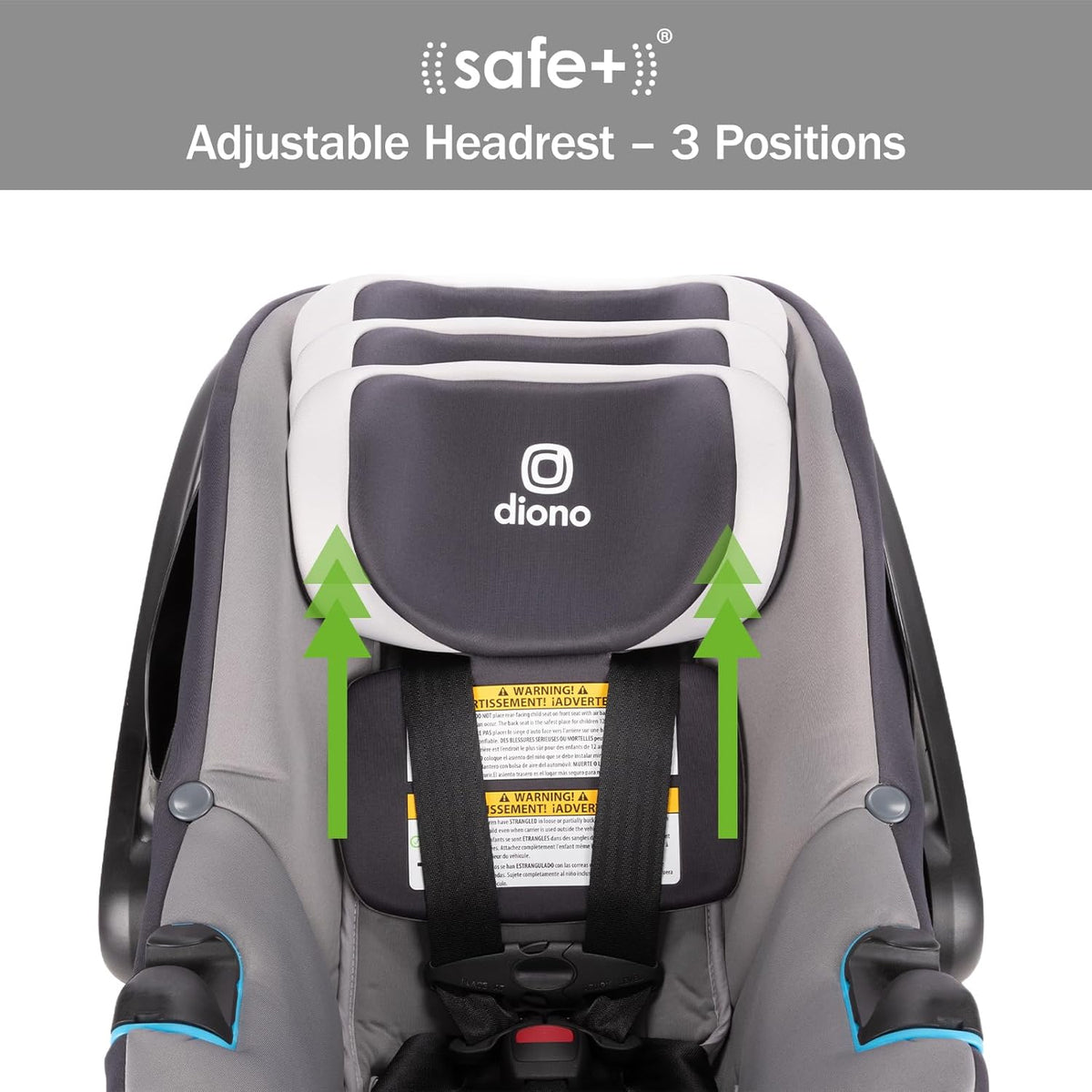 LiteClik30 RXT SafePlus Infant Car Seat and Base, Rear-Facing for Infants 4-30lbs, SafePlus Engineering, with Infant Insert, UPF 50+ Sunshade (Black Storm)