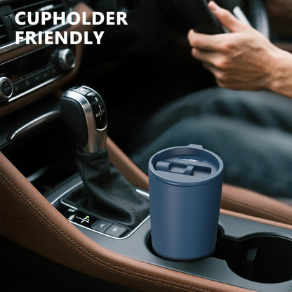 TILUCK 20 oz Insulated Coffee Tumbler with BPA-Free Lid | Travel Coffee Mug, Dishwasher Safe, Cup Holder Friendly, Double-Wall Vacuum Insulation for Hot & Cold Drinks,Matte MistyGray
