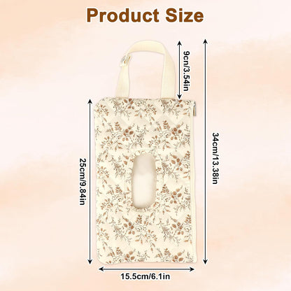 Wipes Dispenser, Portable Wipes Holder for Outdoor, Refillable Wipes