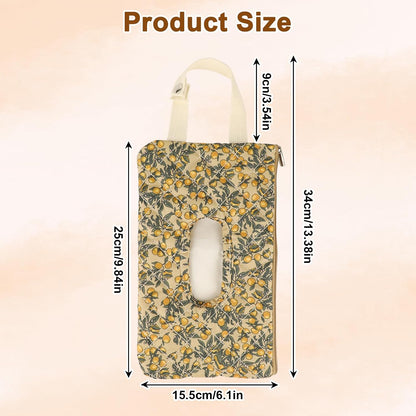 Wipes Dispenser, Portable Wipes Holder for Outdoor, Refillable Wipes