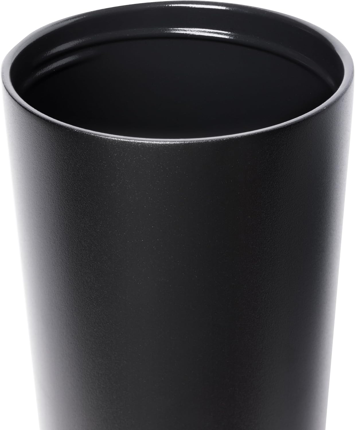 Ceramic Lined Iced Coffee Cup with Straw | 24oz, Green | Classic Signature Insulated Reusable Coffee Tumbler | Leak-Proof Silicone Straw, Silicone Base | Forest