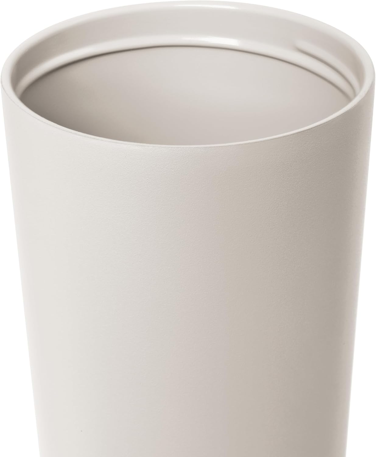 Ceramic Lined Iced Coffee Cup with Straw | 24oz, Green | Classic Signature Insulated Reusable Coffee Tumbler | Leak-Proof Silicone Straw, Silicone Base | Forest