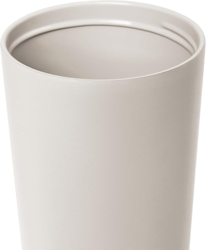 Ceramic Lined Iced Coffee Cup with Straw | 24oz, Green | Classic Signature Insulated Reusable Coffee Tumbler | Leak-Proof Silicone Straw, Silicone Base | Forest
