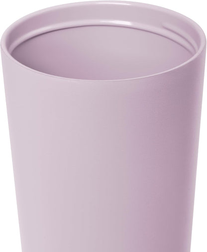 Ceramic Lined Iced Coffee Cup with Straw | 24oz, Green | Classic Signature Insulated Reusable Coffee Tumbler | Leak-Proof Silicone Straw, Silicone Base | Forest