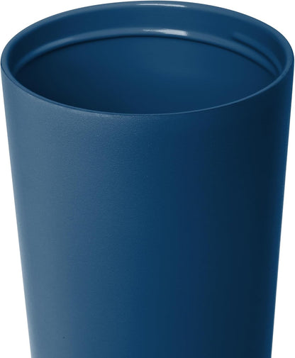 Ceramic Lined Iced Coffee Cup with Straw | 24oz, Green | Classic Signature Insulated Reusable Coffee Tumbler | Leak-Proof Silicone Straw, Silicone Base | Forest