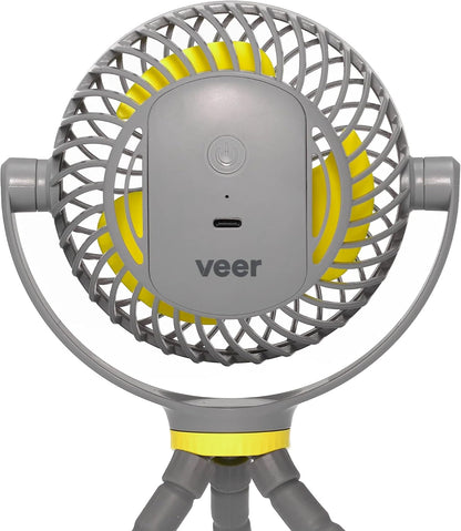 Flex Fan - Portable Baby Stroller Fan - Lightweight and Quiet 4 Speed Motor Provides Maximum Cooling and Extra Long Battery Life - 360 Degree Rotation - Baby Finger Safe