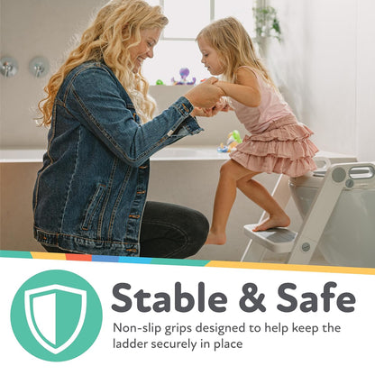 Nuby My Real Potty Training Toilet with Life-Like Flush Button and Sound - 18+ Months - White