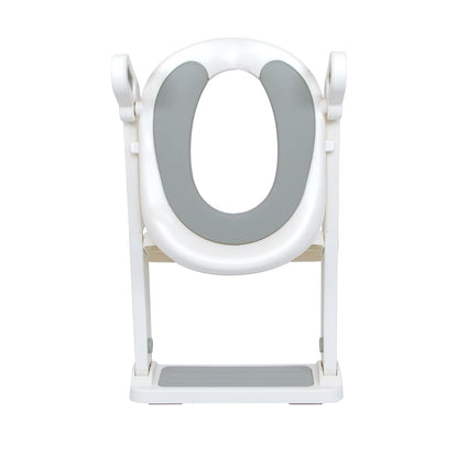Nuby My Real Potty Training Toilet with Life-Like Flush Button and Sound - 18+ Months - White