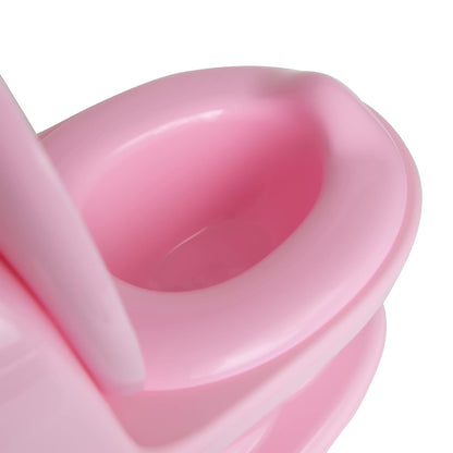 Nuby My Real Potty Training Toilet with Life-Like Flush Button and Sound - 18+ Months - White