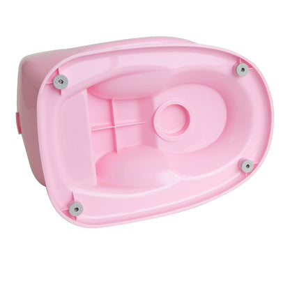 Nuby My Real Potty Training Toilet with Life-Like Flush Button and Sound - 18+ Months - White