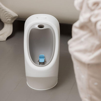 Nuby My Real Potty Training Toilet with Life-Like Flush Button and Sound - 18+ Months - White