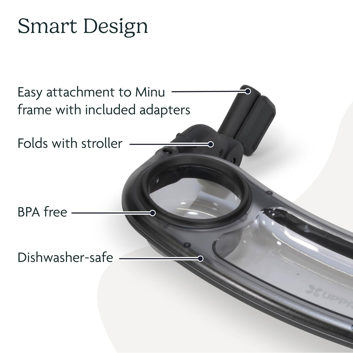 Snack Tray for Minu & Minu V2 Stroller - Folds with Stroller