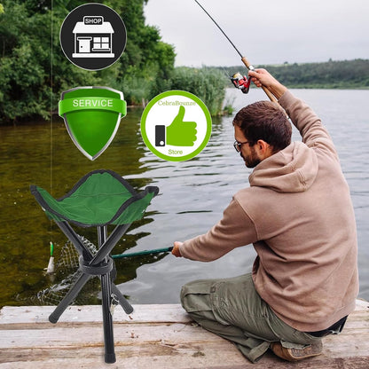 Travel Folding Camping Stool, Use Height 14" and Max Weight 240 lbs Outdoor Portable Party Chair Fishing Chair Seat for Camping Fishing Hiking Gardening and Beach Painting