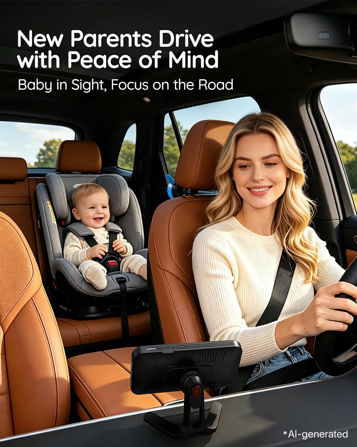 USB Baby Car Camera, Backseat Monitor Car Seat Mirror