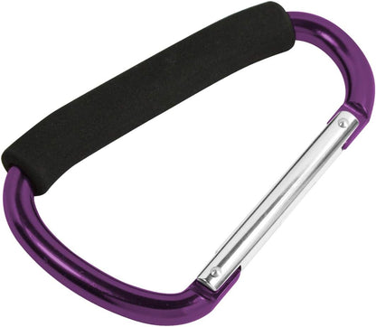 Assorted Color Jumbo Aluminum Carabiners (12 PC.) - 1297A-12