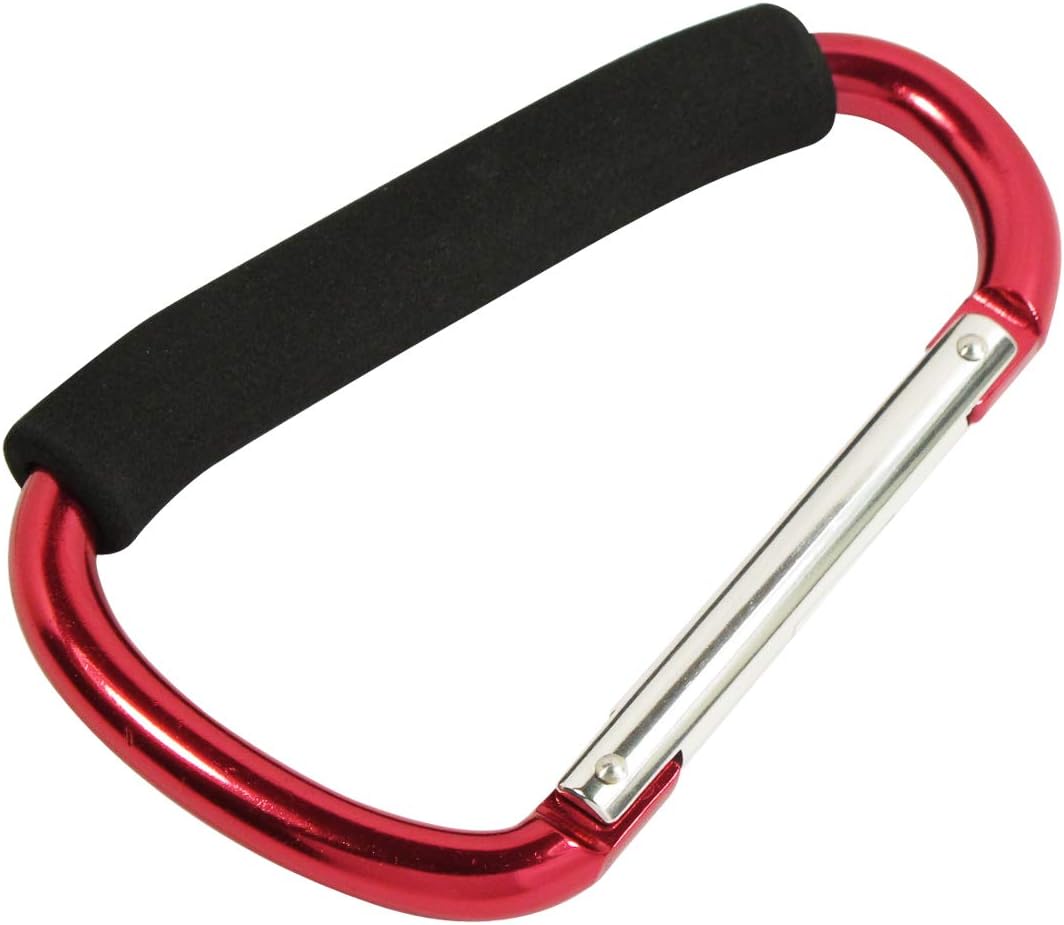 Assorted Color Jumbo Aluminum Carabiners (12 PC.) - 1297A-12