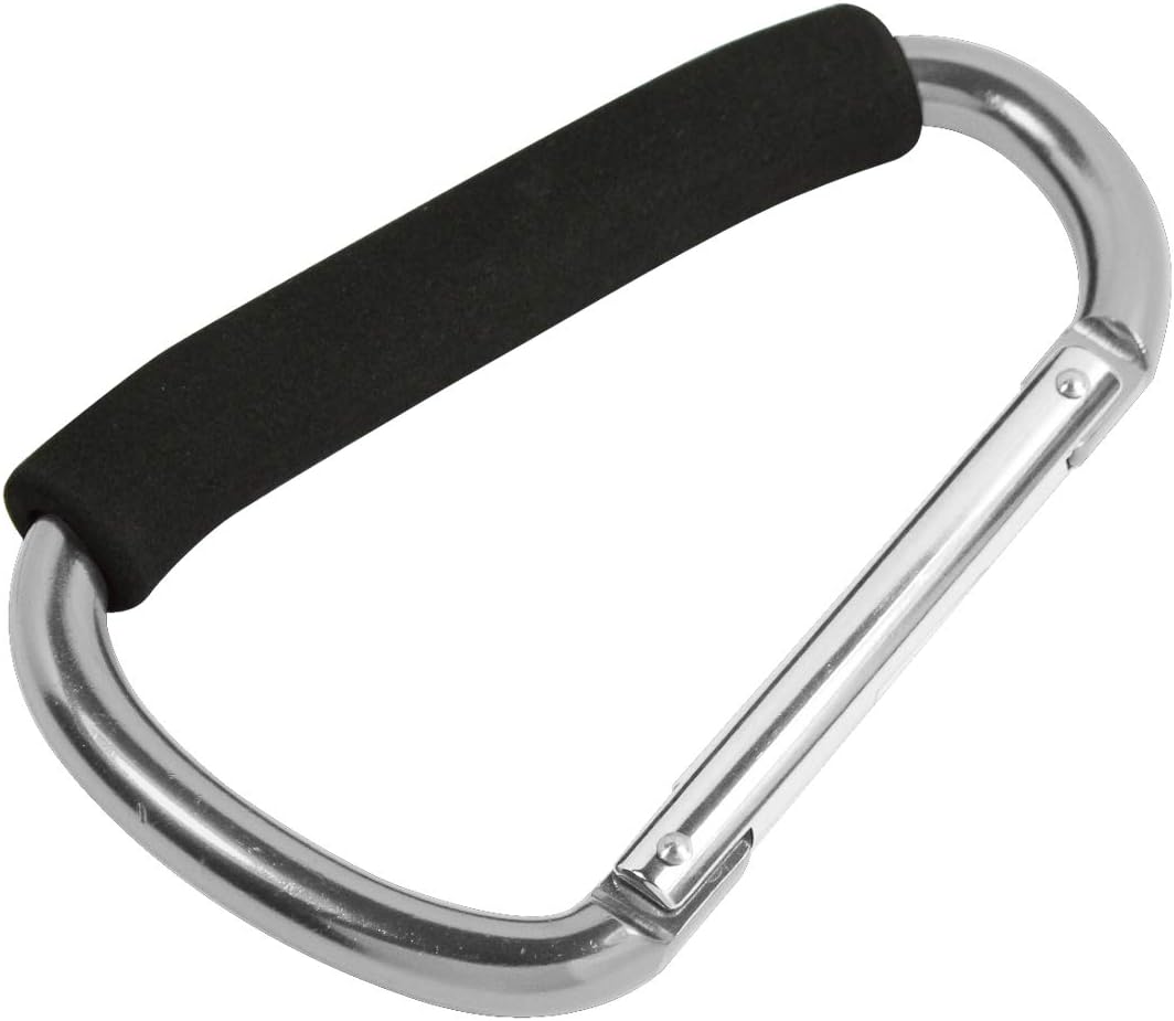 Assorted Color Jumbo Aluminum Carabiners (12 PC.) - 1297A-12