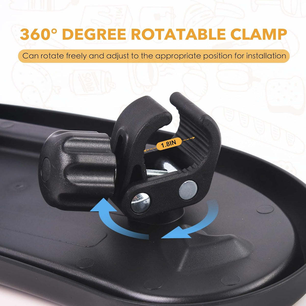 Snack Tray Compatible with Nuna Stroller