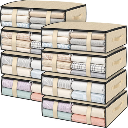 Under Bed Storage Bags, 40L, Gray