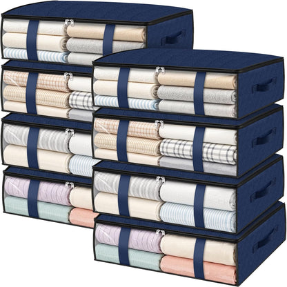 Under Bed Storage Bags, 40L, Gray