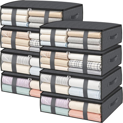 Under Bed Storage Bags, 40L, Gray