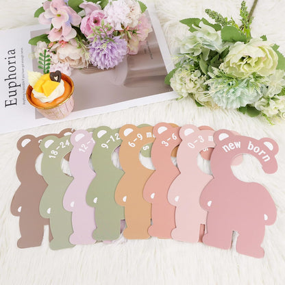 Baby Closet Dividers,Baby Clothes Organizer,Nursery Closet Size Dividers