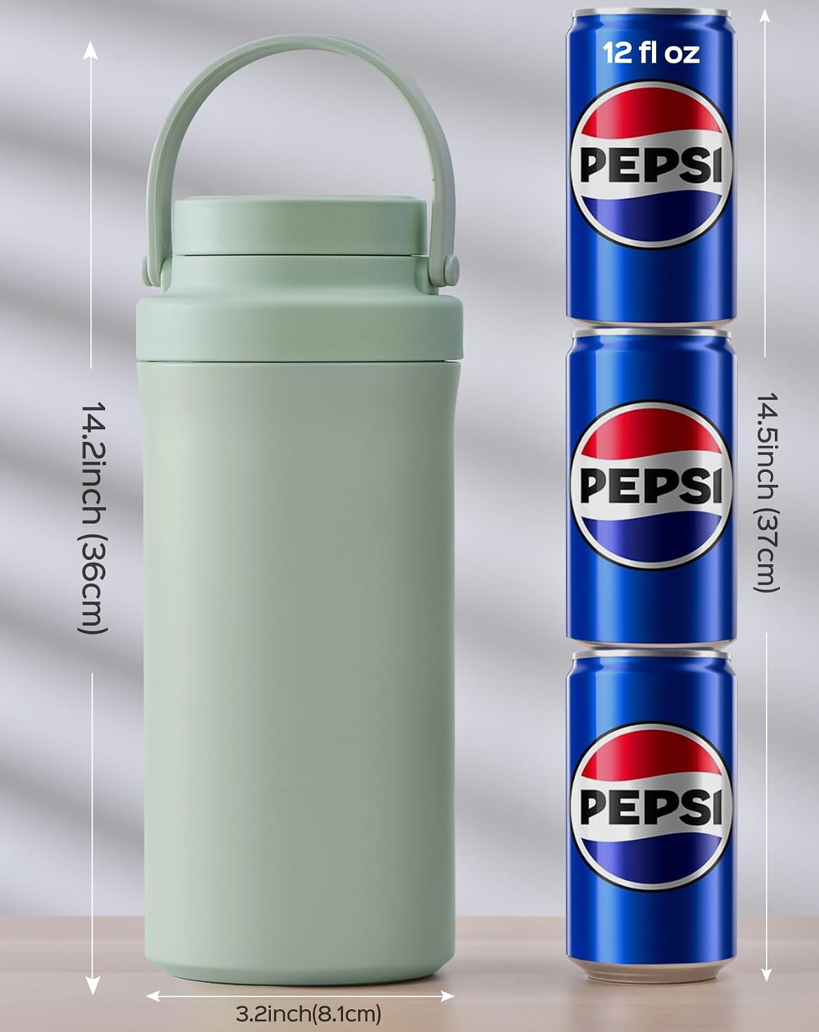 22oz Breast Milk Cooler Bottle, 24H Ice-Free Cooling