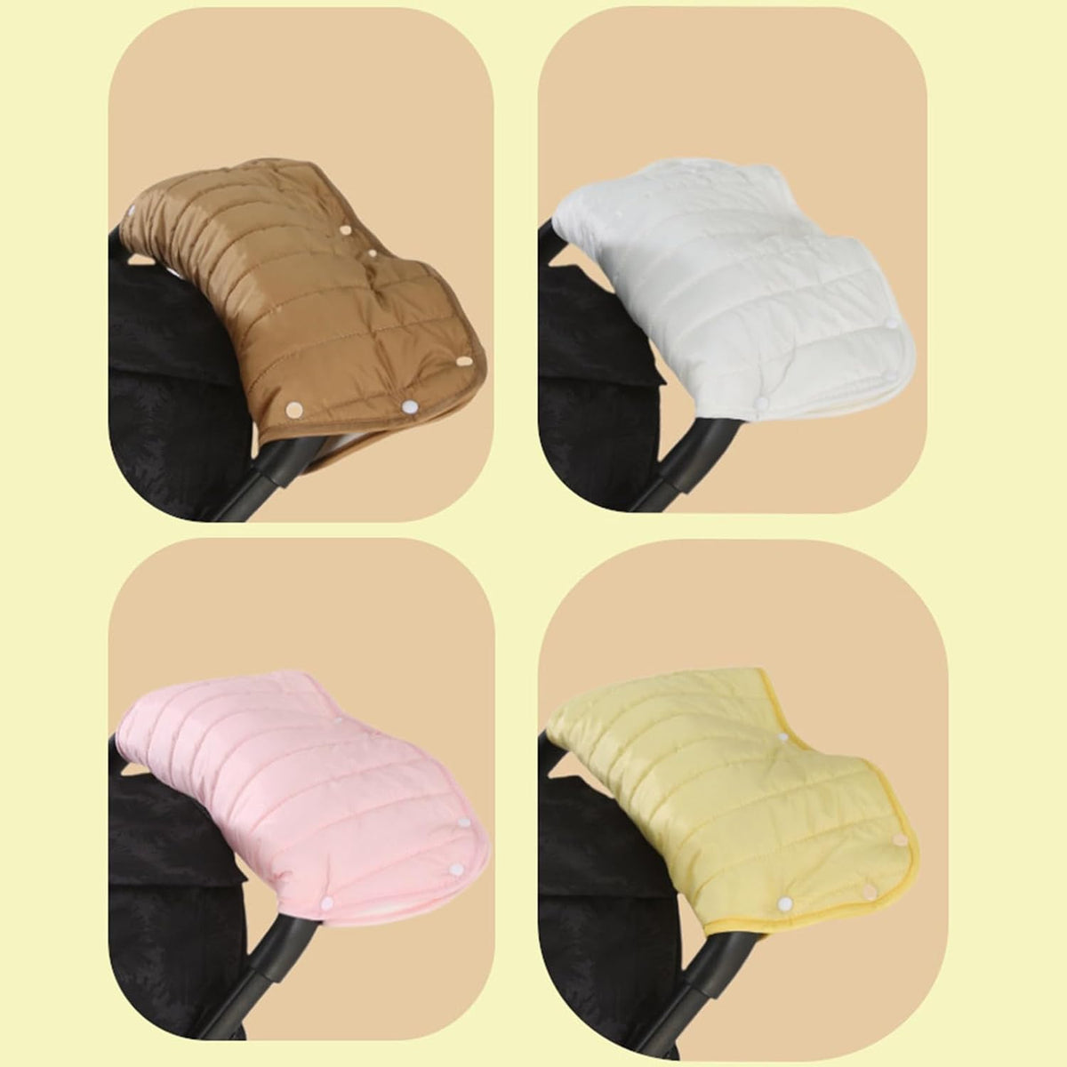 Strollers Mittens for Cold Weather Windproof Cozy Parent Hand Warmer Muff Weather-Proof Hands Protections Baby Strollers Winter Gloves