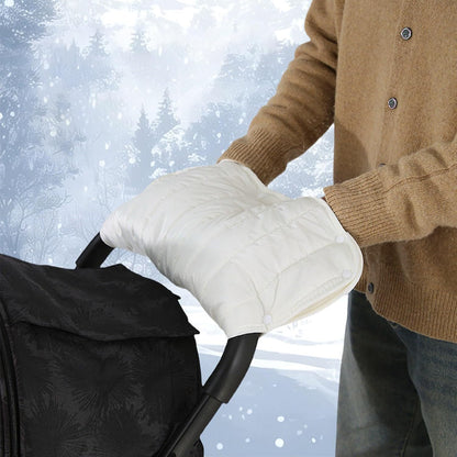 Strollers Mittens for Cold Weather Windproof Cozy Parent Hand Warmer Muff Weather-Proof Hands Protections Baby Strollers Winter Gloves