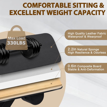 X-Style Adjustable Height Piano Bench