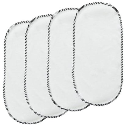 4 Pack Baby Changing Pad Liners, Waterproof Diaper Underpads