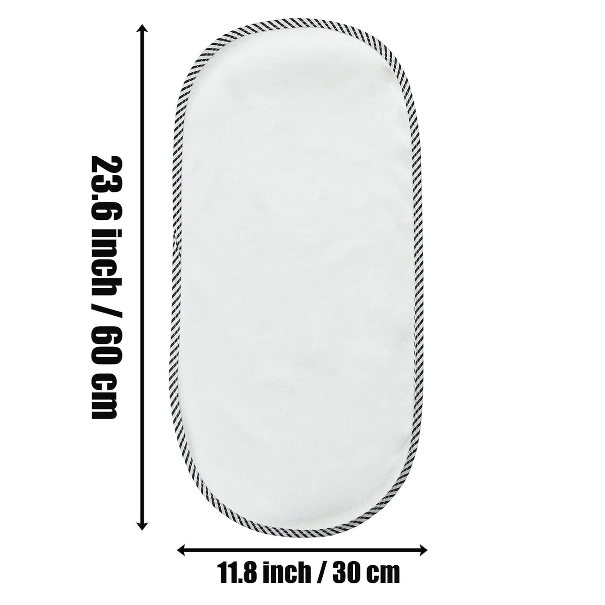 4 Pack Baby Changing Pad Liners, Waterproof Diaper Underpads
