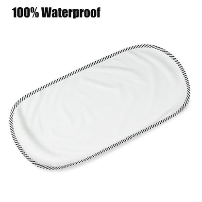 4 Pack Baby Changing Pad Liners, Waterproof Diaper Underpads