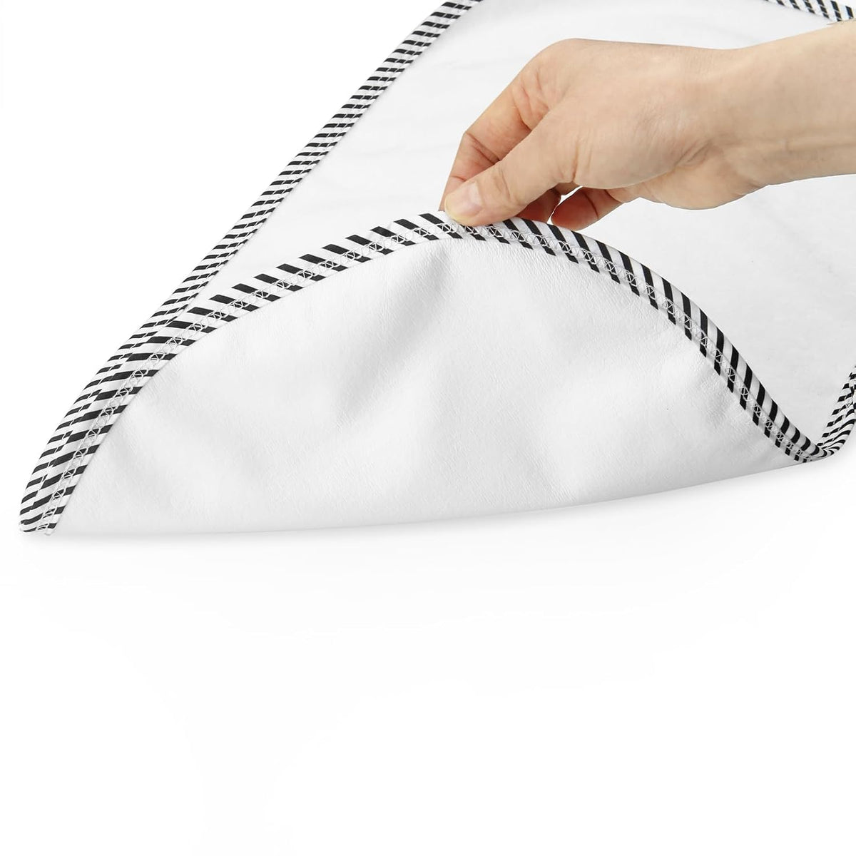4 Pack Baby Changing Pad Liners, Waterproof Diaper Underpads