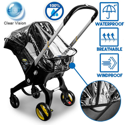 Car Seat Rain Cover,Compatible with Doona Infant Car Seat Stroller