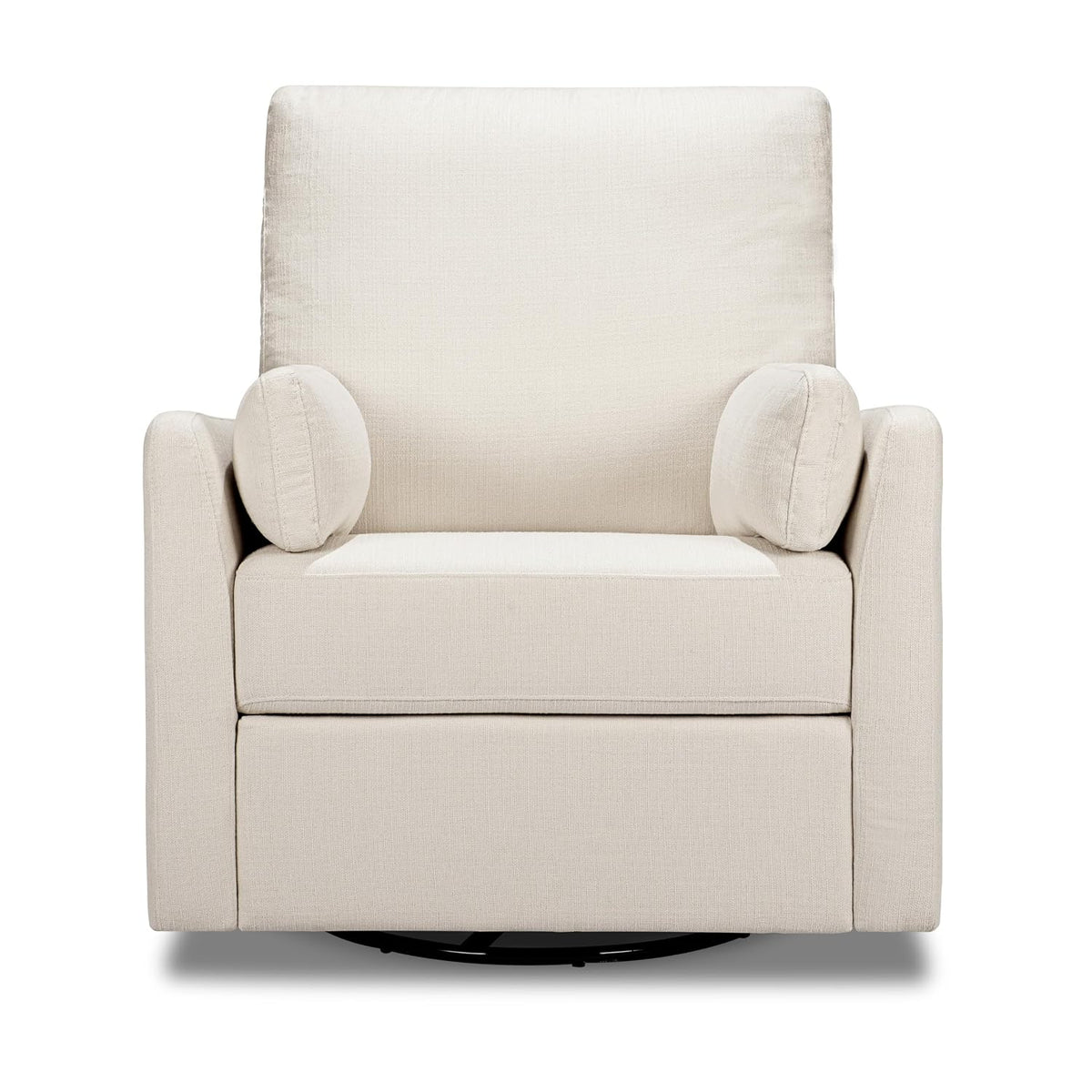 Carter's Ethan Swivel Recliner in Performance Forest Green Linen, GREENGUARD Gold & CertiPUR-US® Certified