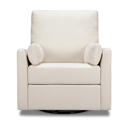 Carter's Ethan Swivel Recliner in Performance Forest Green Linen, GREENGUARD Gold & CertiPUR-US® Certified