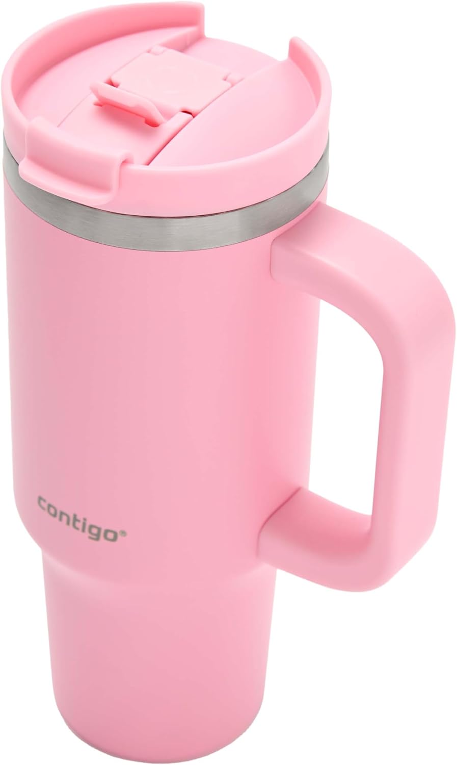 Streeterville 30oz Tumbler, Stainless Steel Vacuum Insulated, Leak-Proof, Cold for 29 Hours, Fits in cupholders, Licorice