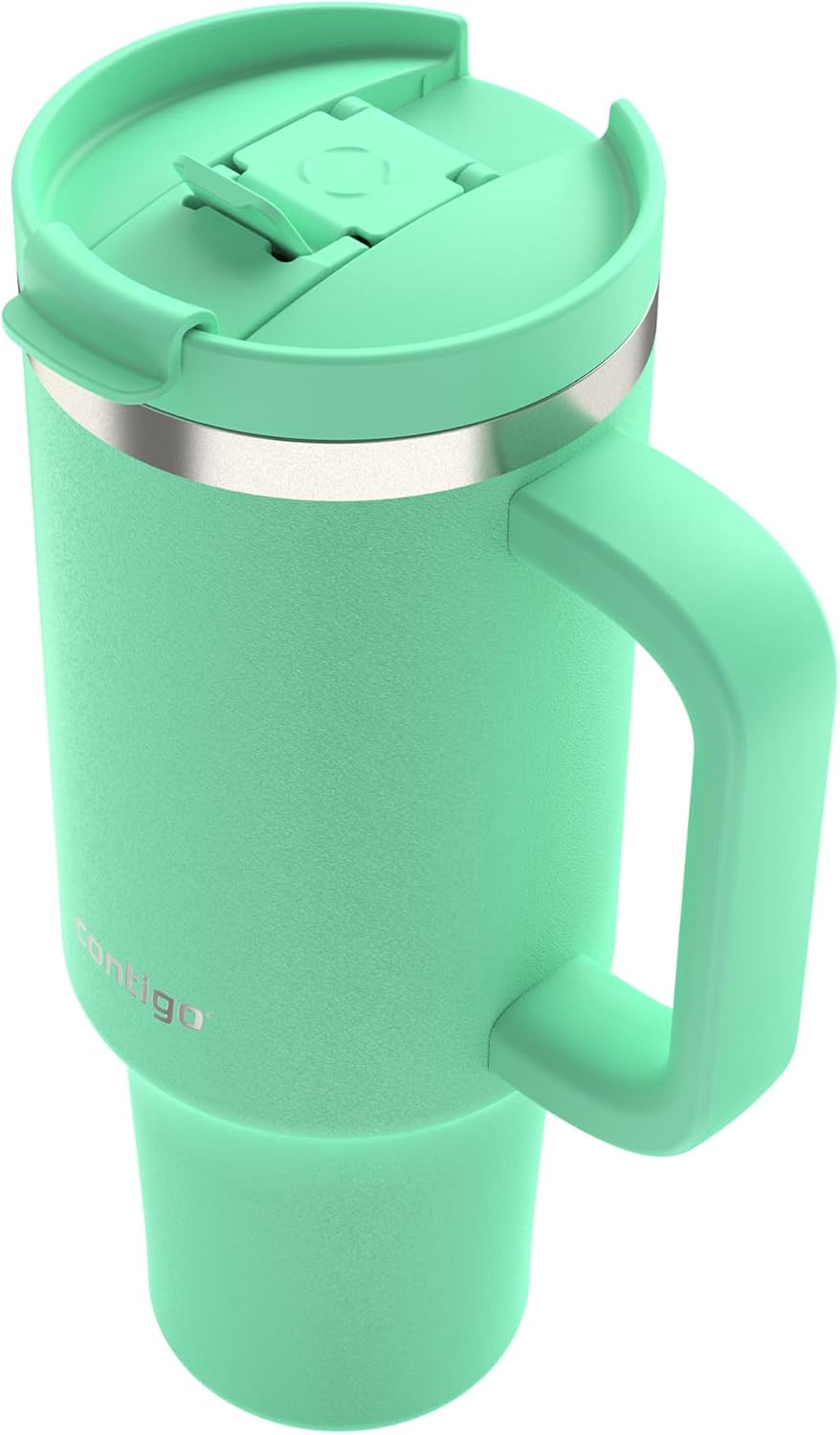Streeterville 30oz Tumbler, Stainless Steel Vacuum Insulated, Leak-Proof, Cold for 29 Hours, Fits in cupholders, Licorice